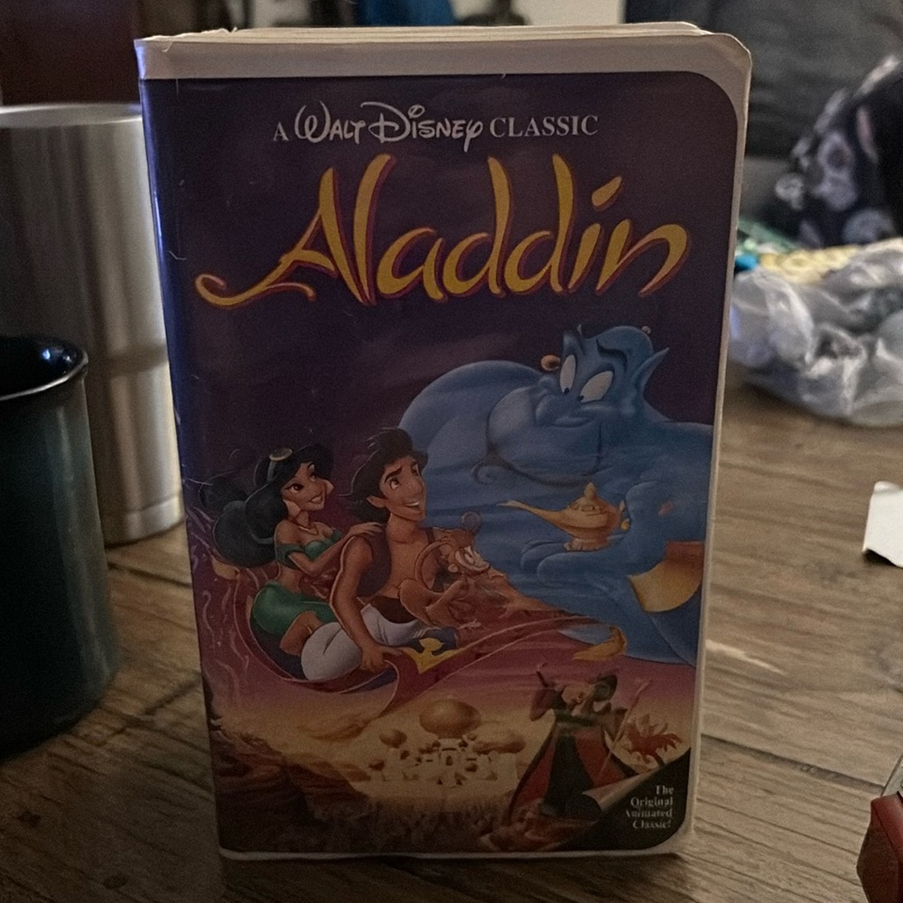 Disney VHS the classics Aladdin